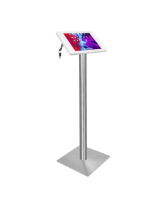 Support de sol Fino pour tablette Samsung Galaxy Tab S8 & S9 Ultra 14,6 pouces - blanc/RVS