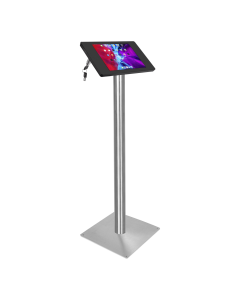 Support de sol Fino pour tablette Microsoft Surface Pro 8 / 9 / 10 - noir / acier inoxydable