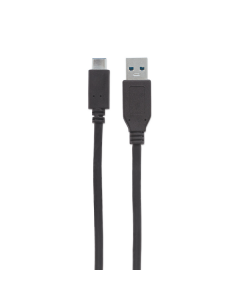 Câble SuperSpeed+ USB-A vers USB-C - 10 Gbps - 1 mètre - noir