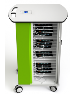Chariot de recharge pour 20 tablettes jusqu'à 11 pouces - gestion web Zioxi onView - serrure à code numérique