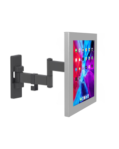 Support de tablette mural flexible 265 mm Securo L pour tablettes de 12 à 13 pouces - gris