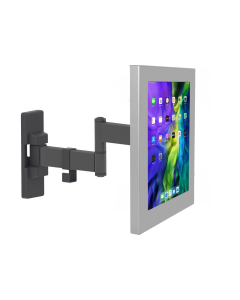 Support de tablette mural flexible 265 mm Securo M pour tablettes de 9 à 11 pouces - gris