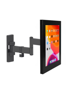 Support de tablette mural flexible 265 mm Securo S pour tablettes de 7 à 8 pouces - noir