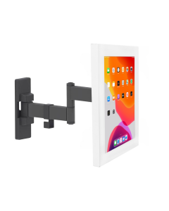 Support de tablette mural flexible 265 mm Securo S pour tablettes de 7 à 8 pouces - blanc