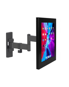 Support de tablette mural flexible 265 mm Securo XL pour tablettes de 13 à 16 pouces - noir