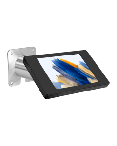 Support mural pour tablette Fino pour Samsung Galaxy Tab S8 & S9 Ultra 14,6 pouces - noir/acier inoxydable