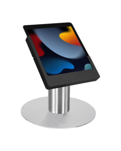 Support de table Domo Slide pour iPad 10.2 & 10.5 - noir/ acier inoxydable