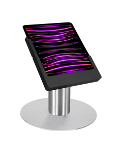 Support de table Domo Slide pour iPad 10.9 & 11 pouces - noir/ acier inoxydable