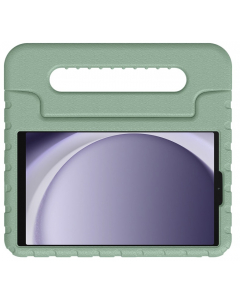 Coque de protection KidsCase avec poignée pour Samsung Galaxy Tab A9 8.7 pouces - Vert olive