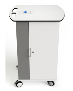 Chariot de rechargement Zioxi onView pour 16 Chromebooks jusqu'à 14 pouces jusqu'à 14 pouces - serrure à clé