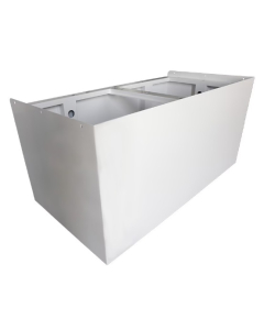 Socle pour casiers BR24KLZ & BR24DCS avec portes noires - 25 cm