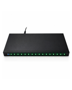 Concentrateur de charge et de synchronisation USB-C 1U 16 ports USB 3.1