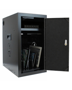 Armoire de recharge BRVDC6 pour 6 appareils jusqu'à 17 pouces - noir - USB-C
