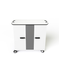 Chariot de charge USB-C pour 32 Chromebooks et appareils mobiles jusqu'à 14 pouces - Verrouillage RFID