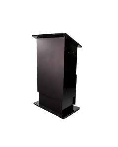 Pupitre en plastique réglable en hauteur HiLo - noir