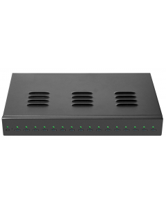 Concentrateur de charge USB-C 1000W à 16 ports - noir