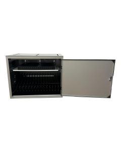 Armoire de chargement USB-C BRVDC16 pour 16 appareils mobiles jusqu'à 17 pouces - serrure à code numérique