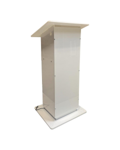 Pupitre plexiglas réglable en hauteur Simple Move - blanc