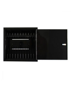 Armoire de chargement BRVDC12 pour 12 appareils mobiles jusqu'à 17" - noir - USB-C