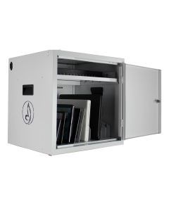 Armoire de chargement BRVDC12 pour 12 appareils mobiles jusqu'à 17 pouces - blanche - USB-C
