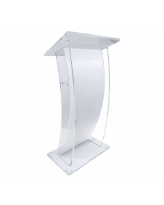 Pupitre en plexiglas Arya - satiné