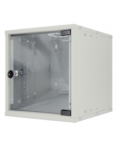 Armoire murale 10 pouces MHT131 - hauteur 6U - profondeur 300 mm - gris