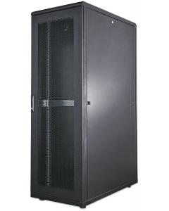 Baie serveur 19 pouces MHT260 avec porte perforée - 36U - 1000 (P) x 600 (L) x 1766 (H) - assemblée - noir