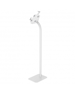 Support de tablette sur pied Antivol & Universel - Pour tablettes de 7,9" à 11" - blanc