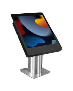 Domo Slide support de bureau fixe pour iPad 10.2 & 10.5 - Noir/RVS