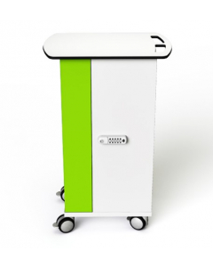 Chariot de chargement USB-C Zioxi CHRGTUC-TB-20-C pour 20 tablettes jusqu'à 10,5 pouces - serrure à code numérique