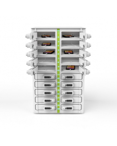 Casier de rechargement USB-C Volt 1:1 pour 20 smartphones - serrure à clé