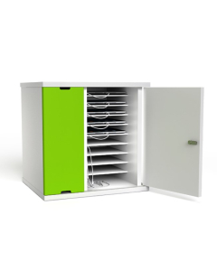 Armoire de recharge USB-C pour 10 iPads et tablettes - CHRGCUC-TB-10-R - Serrure RFID