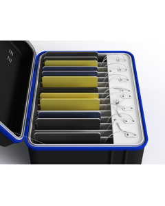 Valise de transport et rechargement pour 16 iPads & tablettes USB-C - TRANUC-TB-16