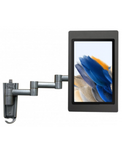 Support mural articulé pour Samsung Galaxy Tab A9 8.7 pouces - 345 mm Fino - noir