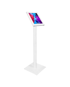Support de tablette sur pied Securo L pour tablettes de 12-13 pouces - blanc