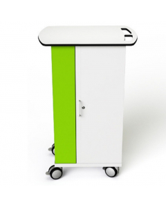 Chariot de recharge USB-C pour iPad Pencils et 16 iPads jusqu'à 10,9 pouces - Zioxi CHRGTUC-PT-16-K - serrure à clé