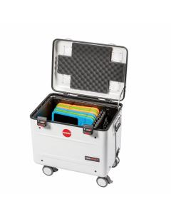 Valise de chargement et de transport Parat TC10 Educover/Kidscover TwinCharge pour 10 tablettes de 7 à 10.5 pouces - blanc