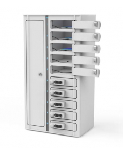 Casier de recharge USB-C Zioxi VSP1-10S-UC-C-G pour 10 smartphones - verrouillage par code numérique