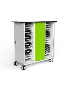 Chariot de recharge USB-C Zioxi CHRGTUC-TB-32-C pour 32 tablettes jusqu'à 10,5 pouces - Verrouillage par code numérique