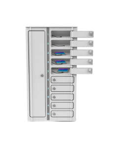 Caixas de carregamento Zioxi Volt para 10 telemóveis – USB-C, USB-A ou tomadas de rede