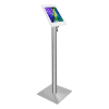 Support de sol Fino pour iPad Air/Pro 11 pouces 2024 - blanc/ acier inoxydable