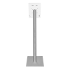 Support au sol pour iPad Fino pour iPad Mini 8,3 pouces - acier inoxydable/blanc
