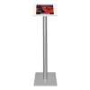 Support au sol Fino pour iPad 9.7 pouces - blanc/acier inoxydable