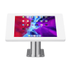 Support de bureau fixe Fino pour Microsoft Surface Pro 8 / 9 / 10 tablet - blanc/acier inoxydable