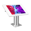 Support de table pour iPad Fino iPad Mini 8,3 pouces - acier inoxydable/blanc