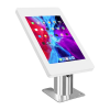 Support de bureau fixe Fino pour Microsoft Surface Pro 8 / 9 / 10 tablet - blanc/acier inoxydable