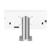 Support de bureau fixe Fino pour Microsoft Surface Pro 8 / 9 / 10 tablet - blanc/acier inoxydable