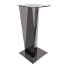 Table de présentation Pepe - carrée - 100 cm - anthracite