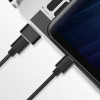 Domo Sell 2 pièces adaptateur usb a vers usb c ou convertisseur USB C vers USB A - noir - USB-A - USB-C- 2 pièces