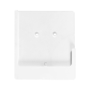 Support mural plat Domo Slide pour Samsung Galaxy Tab A9 8.7 pouces avec fonctionnalité de charge - blanc